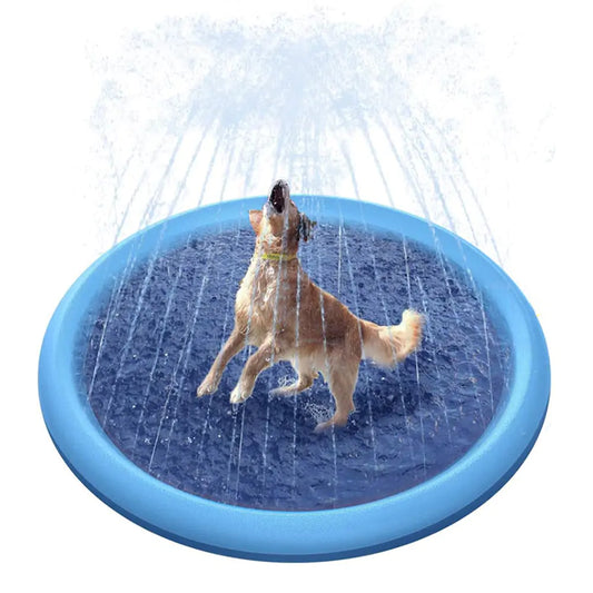 Splash Pet Sprinkler Pad: Inflatable Cooling Mat
